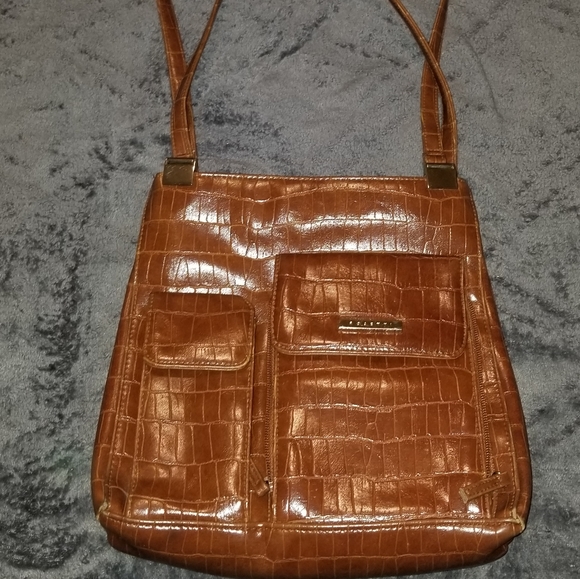Rosetti Handbags - Rosetti Tan Croc Pattern Purse